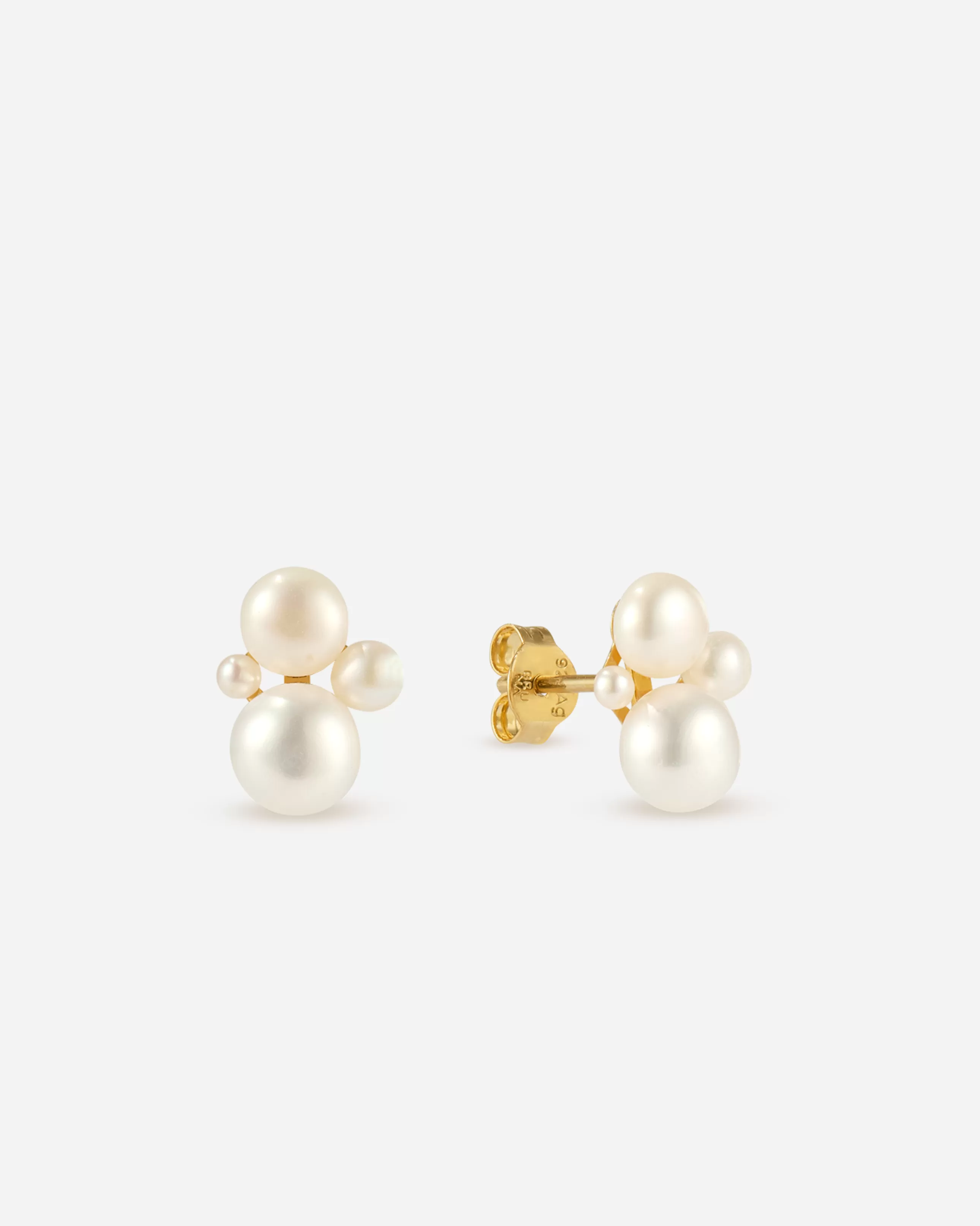 Clearance BRUNA The Label Amboise Studs Or vermeil 18ct et perles