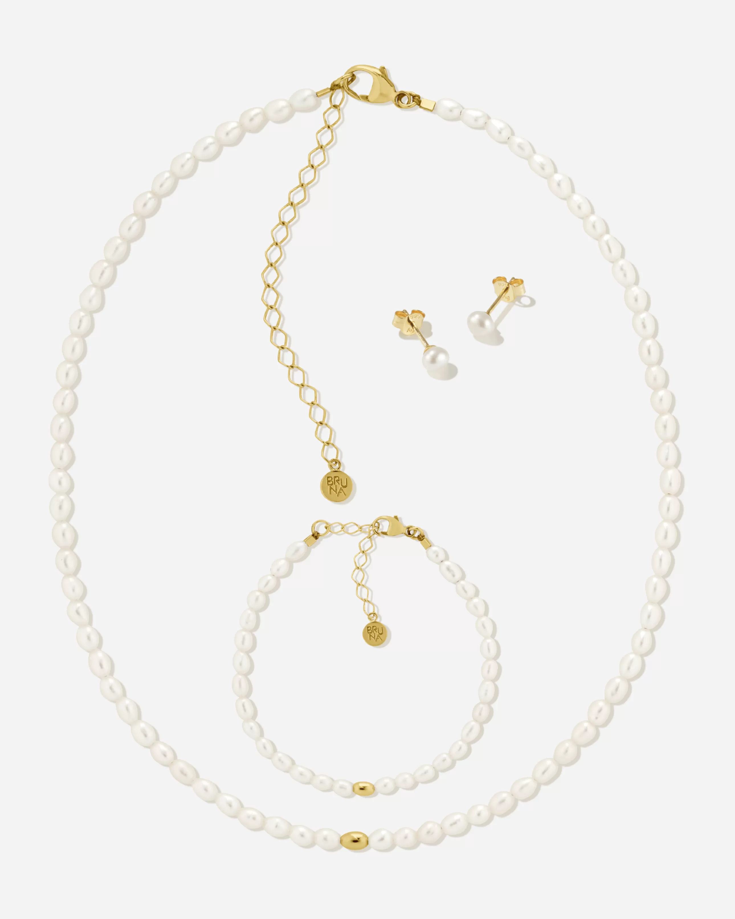 Flash Sale BRUNA The Label Antibes Set Or vermeil 18ct