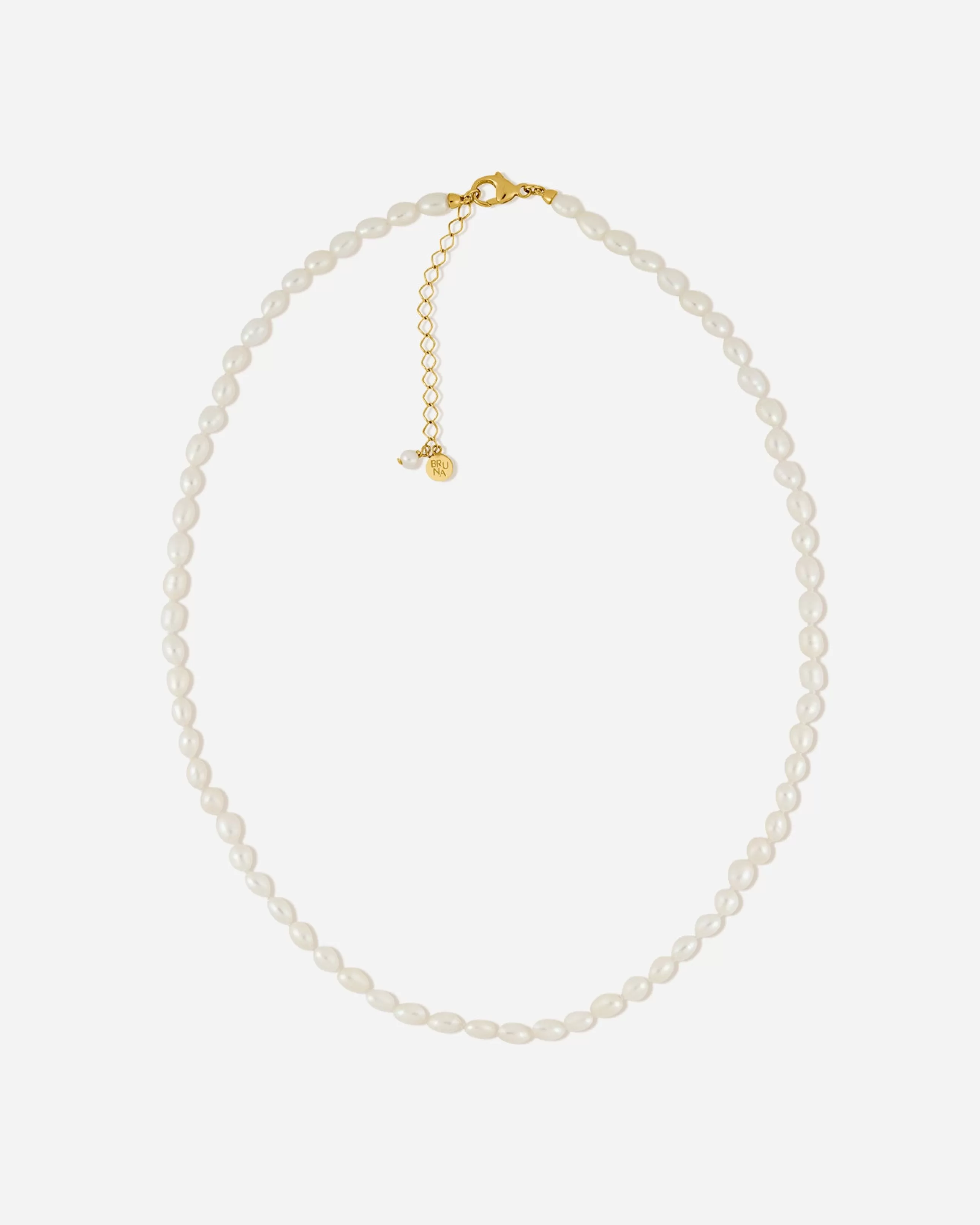 Cheap BRUNA The Label Catania Necklace Or vermeil 18ct et perles