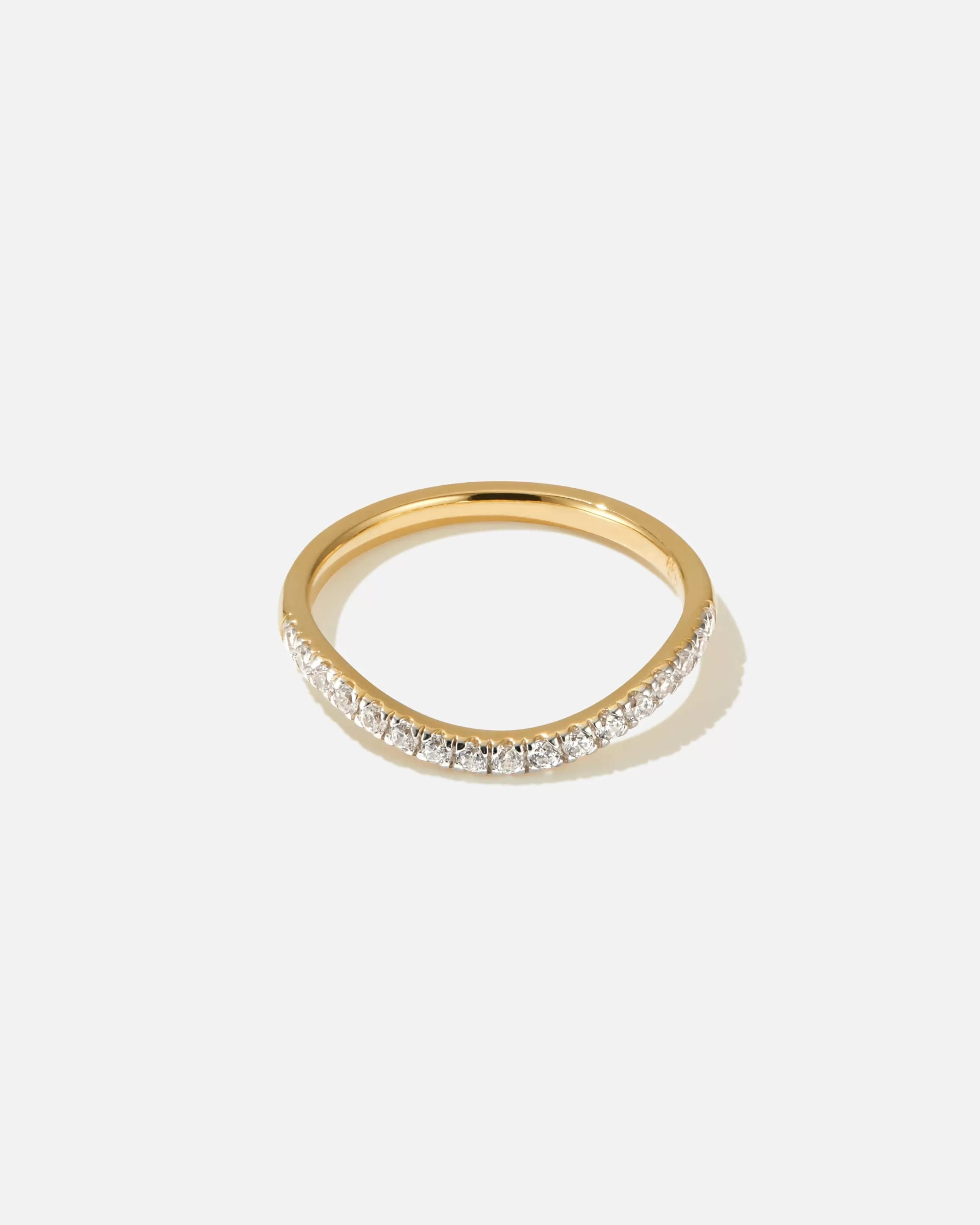 Flash Sale BRUNA The Label Elba Ring Or jaune 14ct et diamants de laboratoire