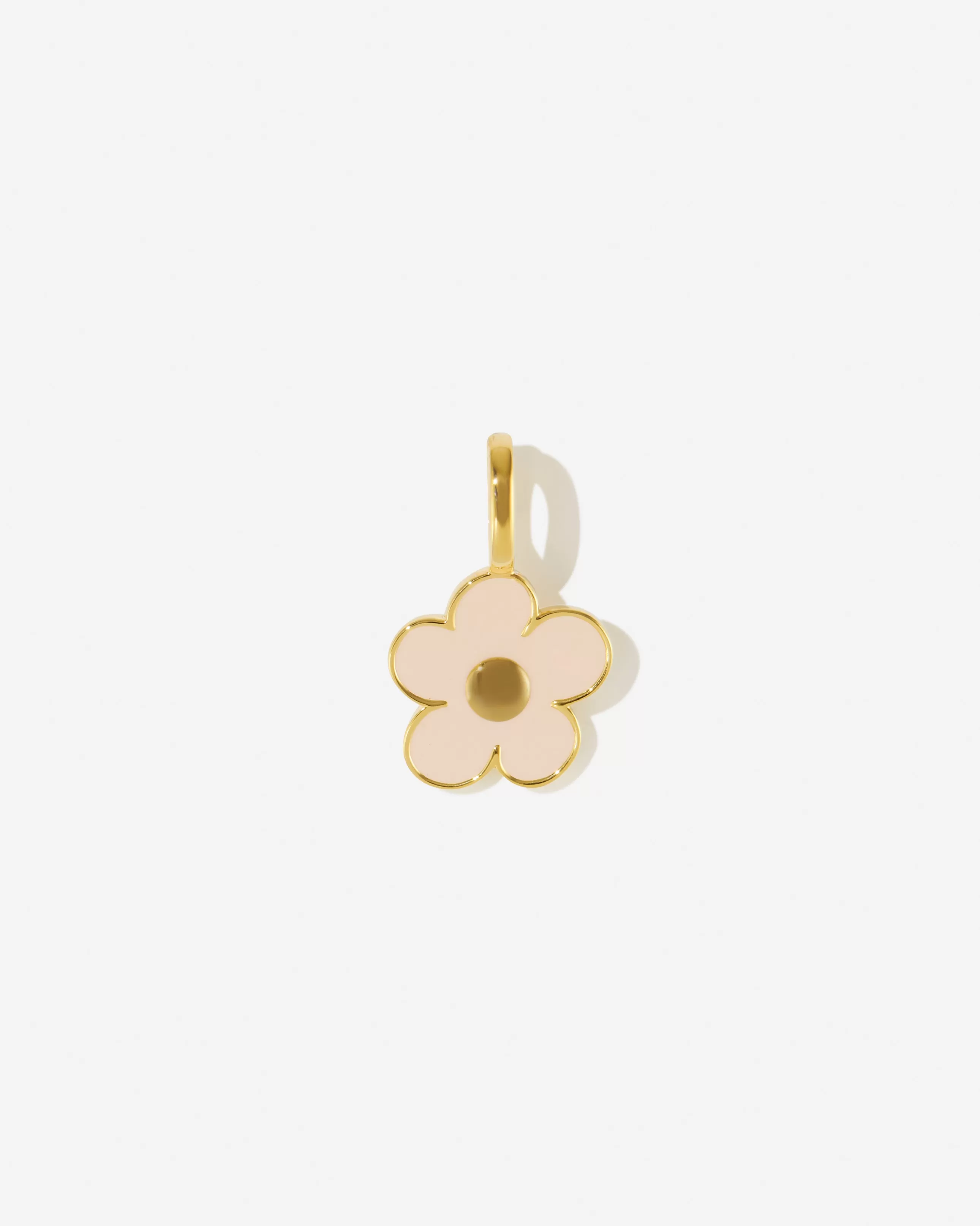 Sale BRUNA The Label Fleur Charm Seashell Or vermeil 18ct et émail