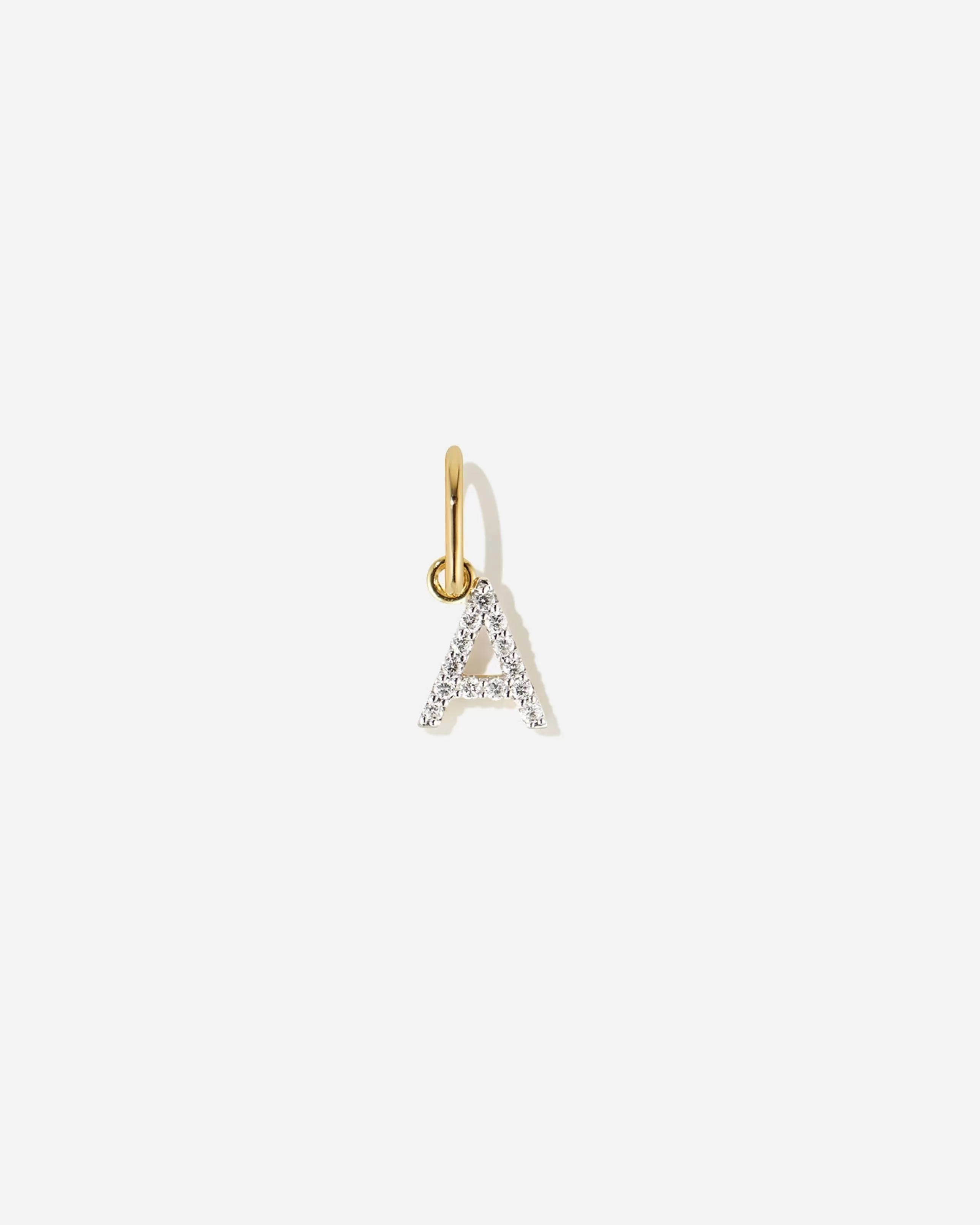 Shop BRUNA The Label Lab-Grown Diamond Letter Charm