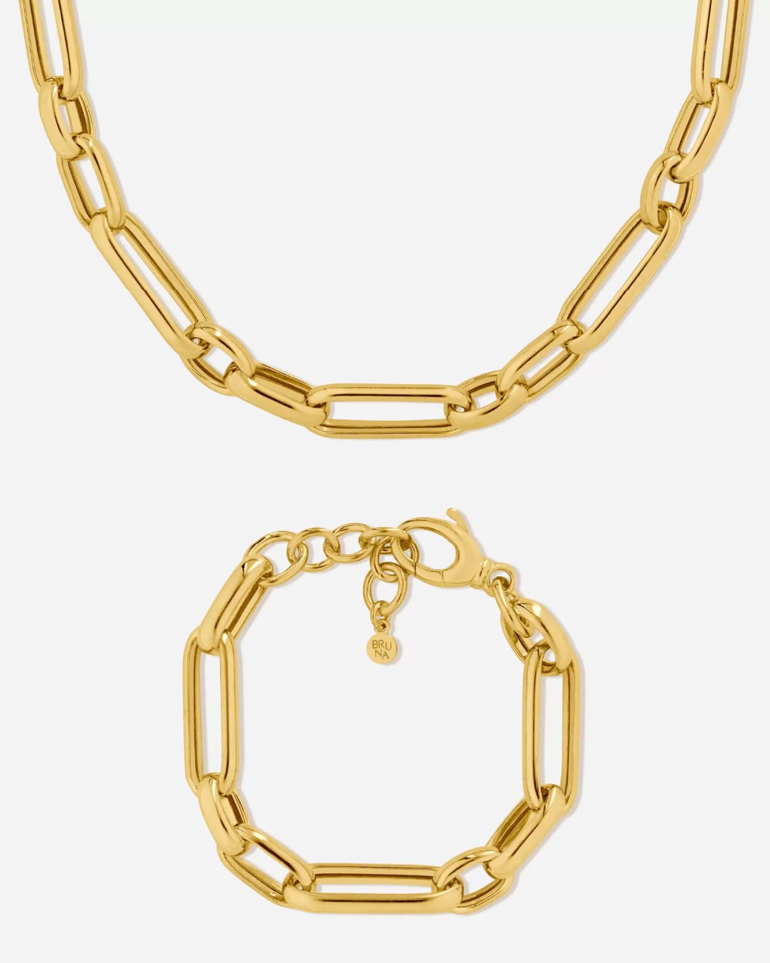 New BRUNA The Label Lagos Set Or vermeil 18ct