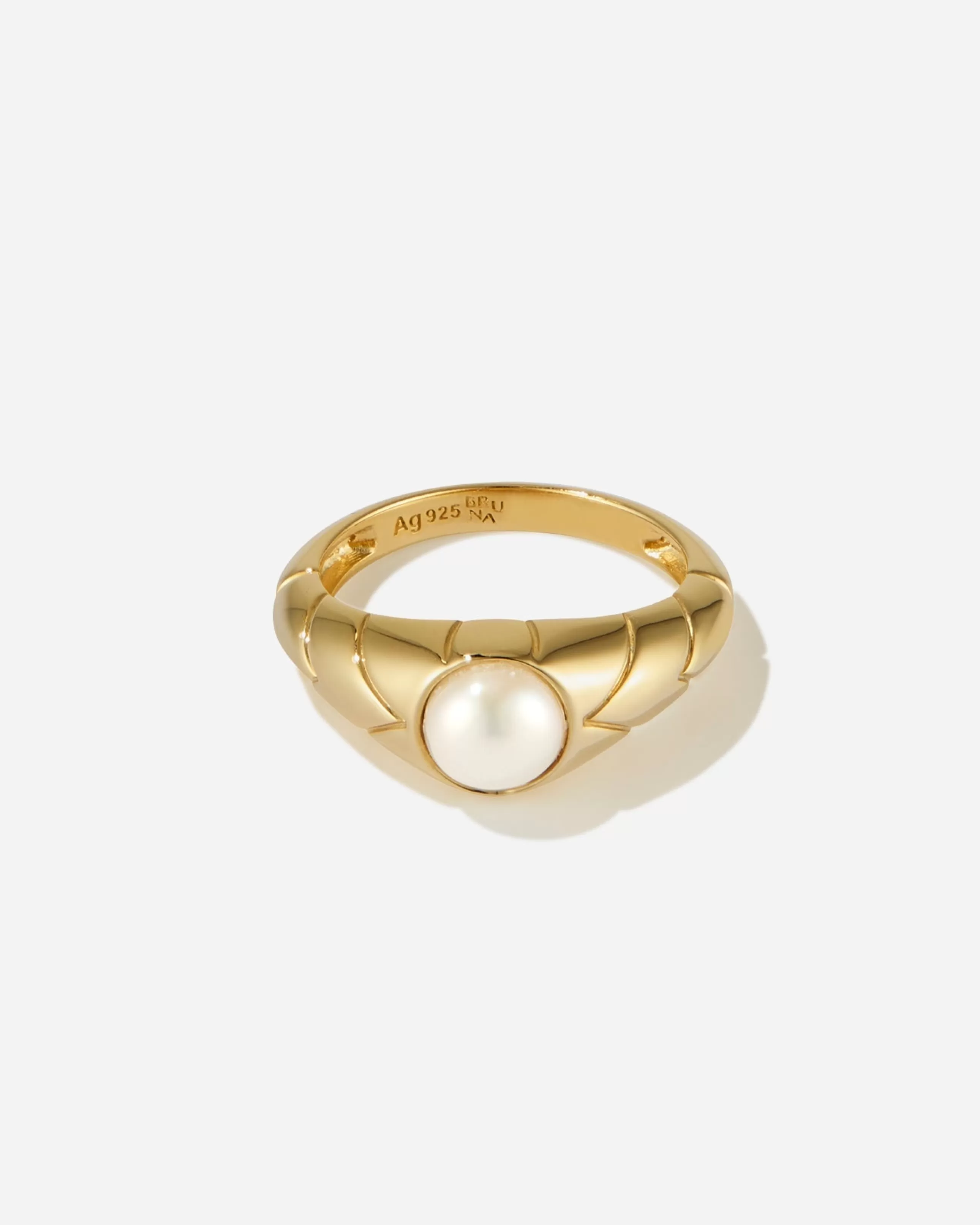 Clearance BRUNA The Label Limoges Ring Or vermeil 18ct et perles