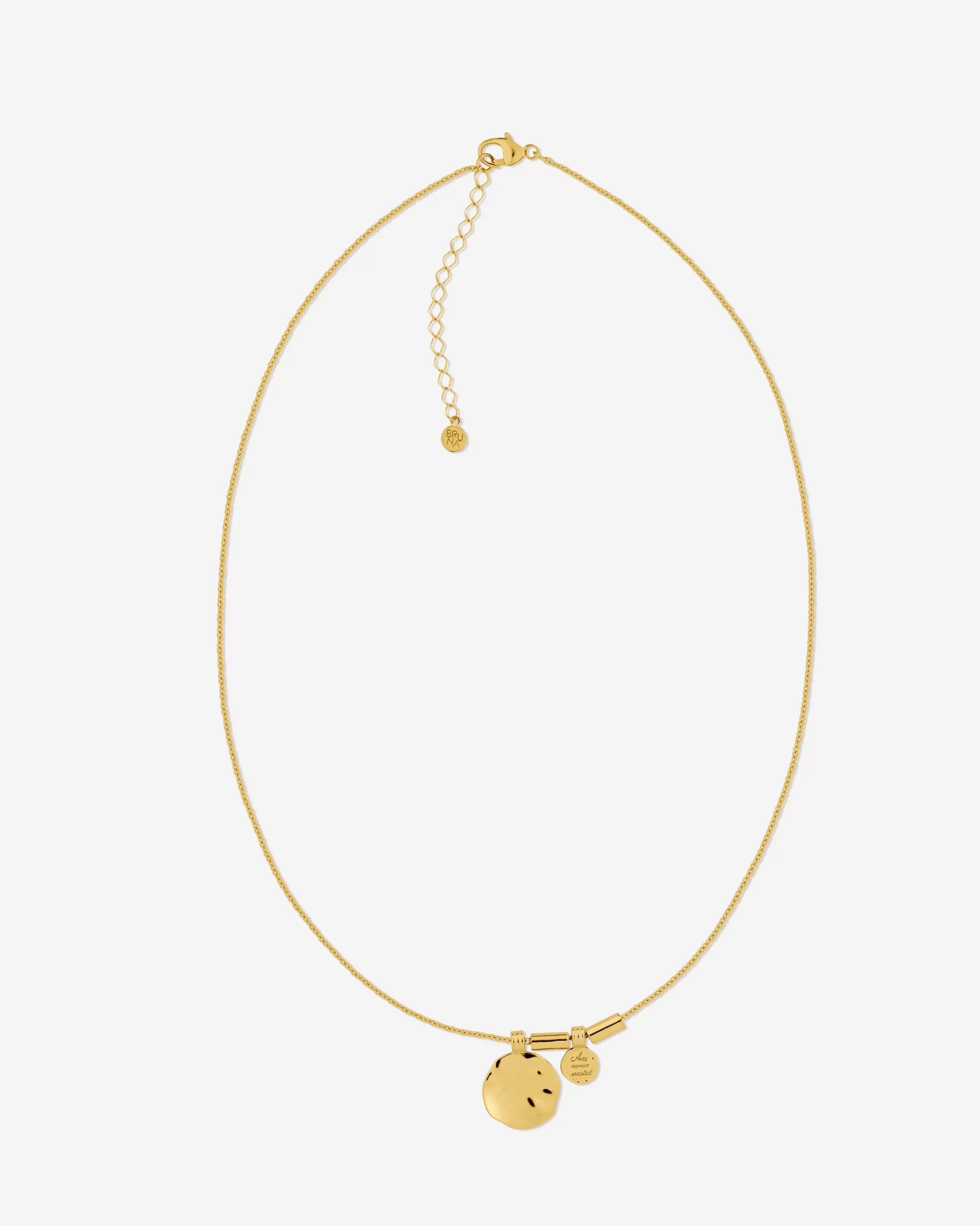 Online BRUNA The Label Nyon Necklace Or vermeil 18ct