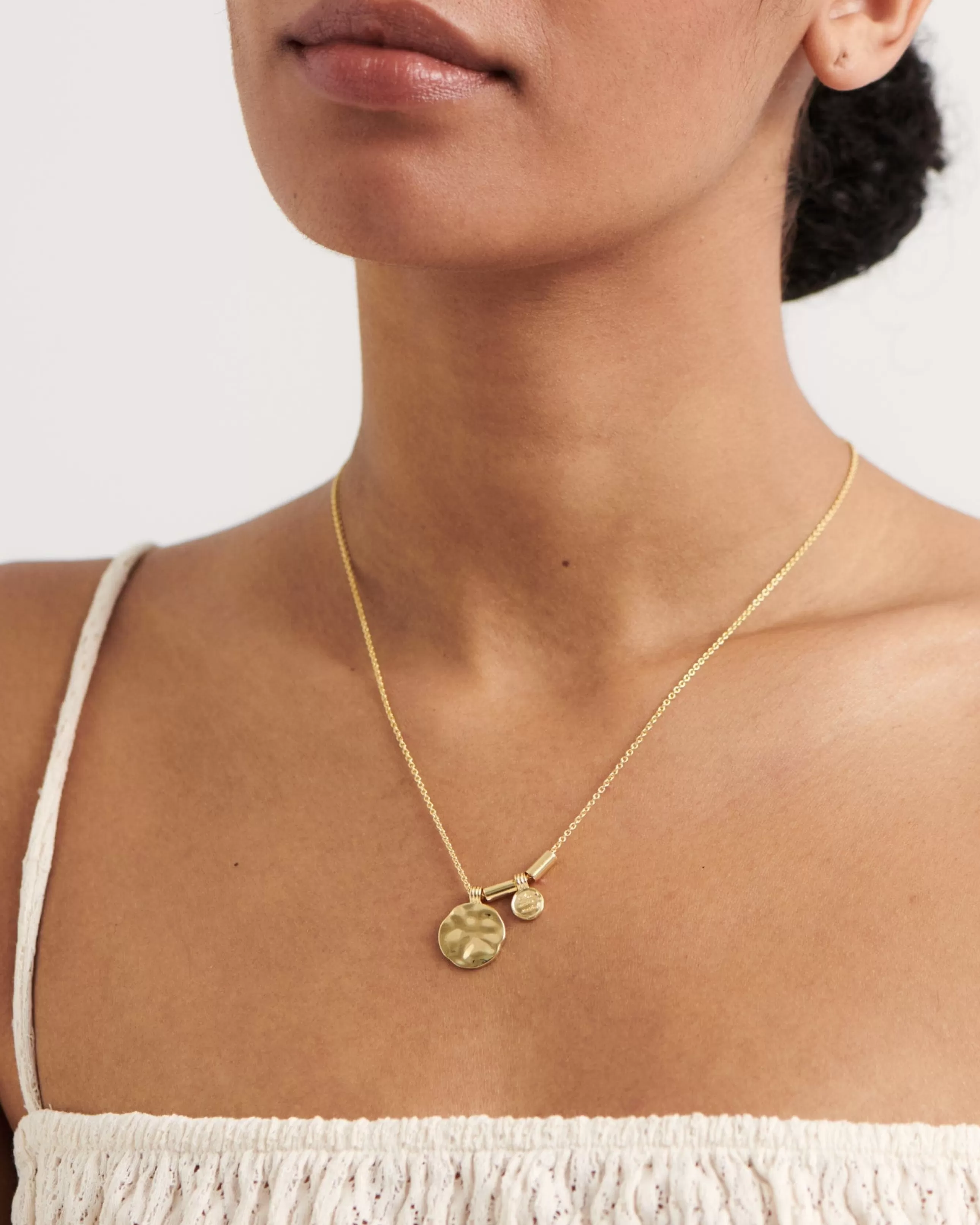 Online BRUNA The Label Nyon Necklace Or vermeil 18ct