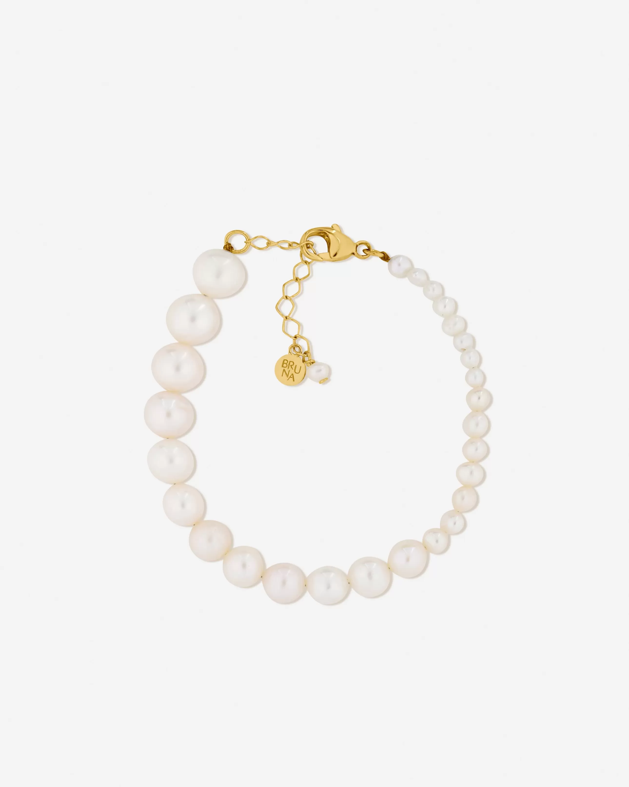 Sale BRUNA The Label Paris Bracelet Or vermeil 18ct et perles