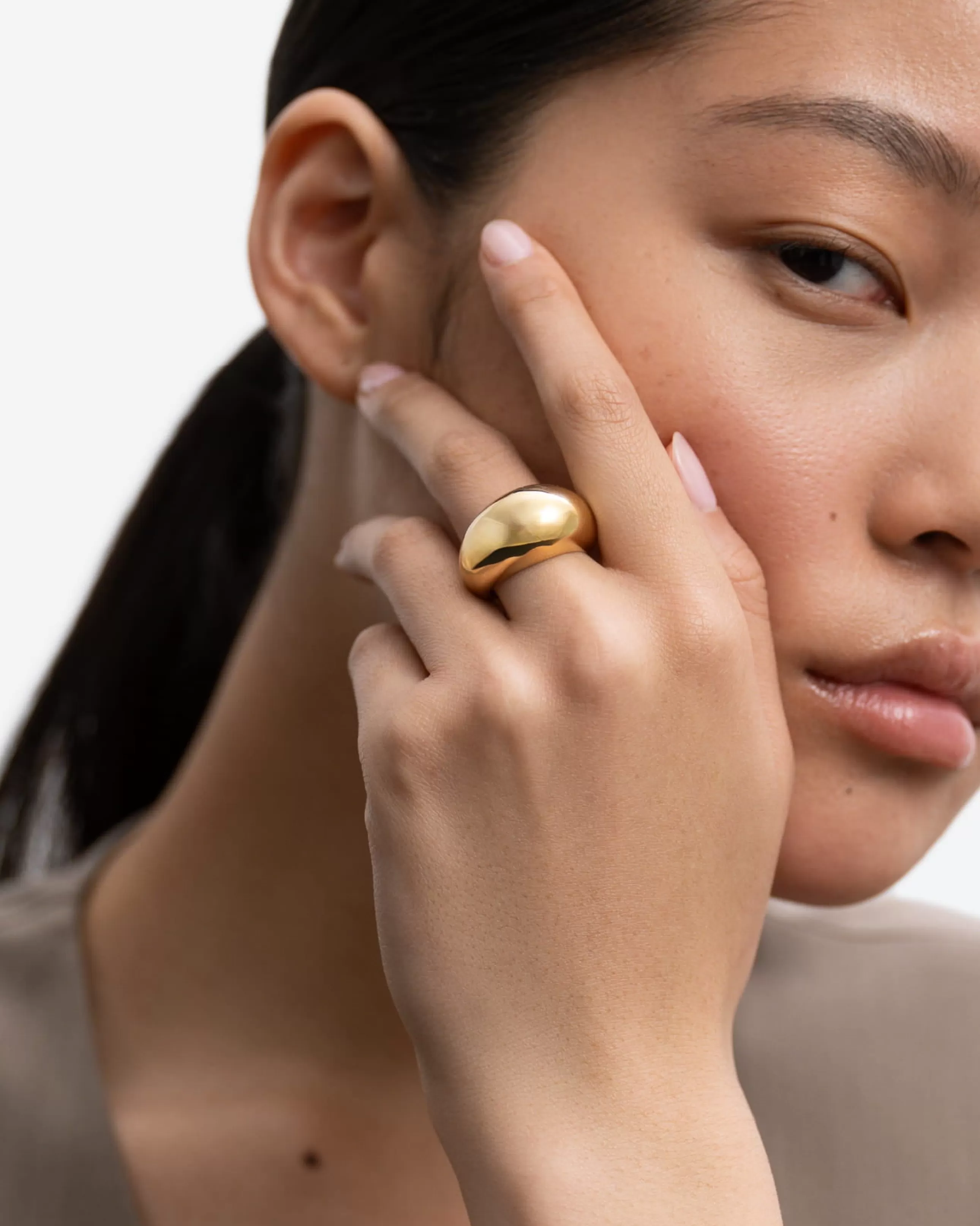 Shop BRUNA The Label Peony Bold Ring