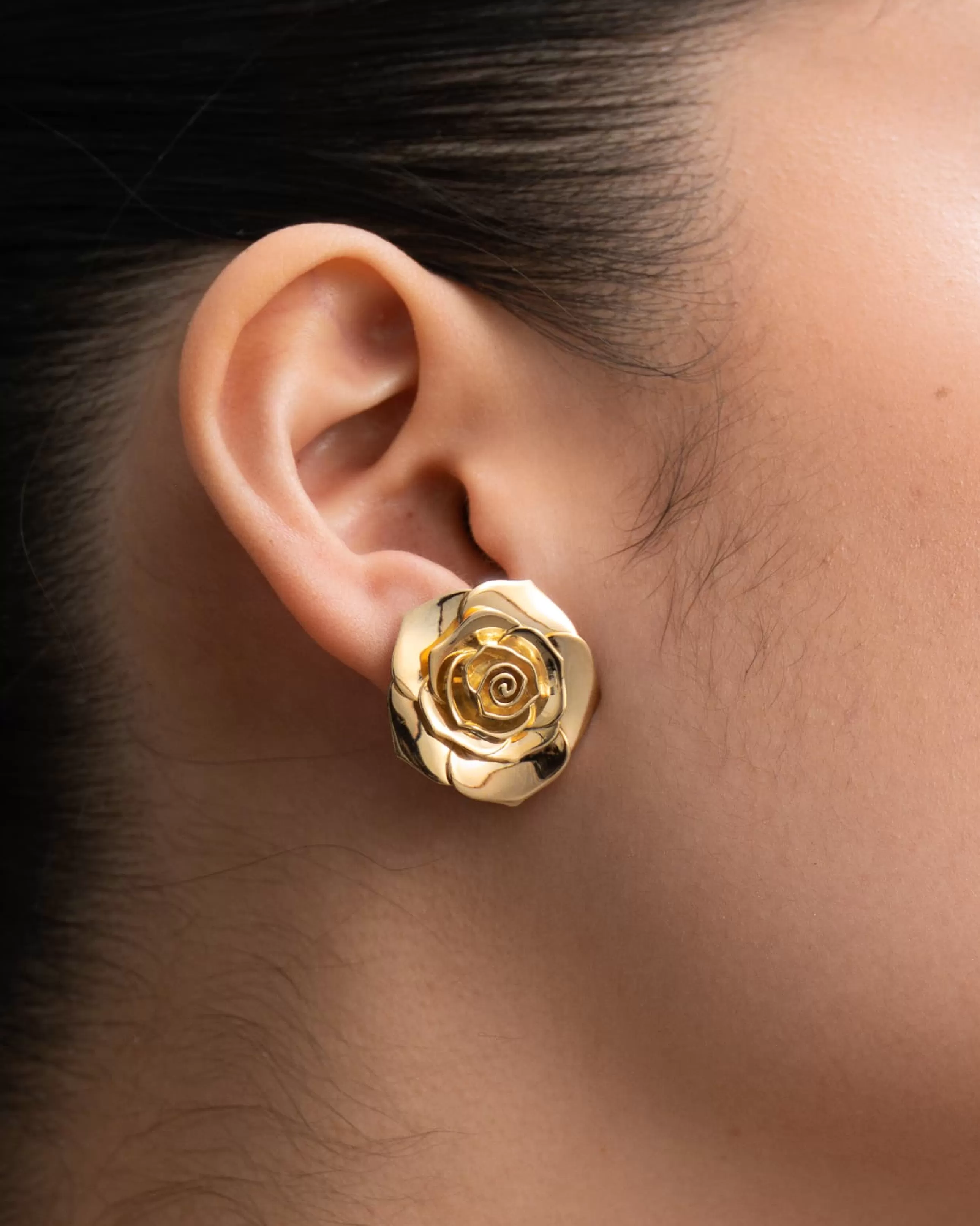 Outlet BRUNA The Label Rose Large Earrings