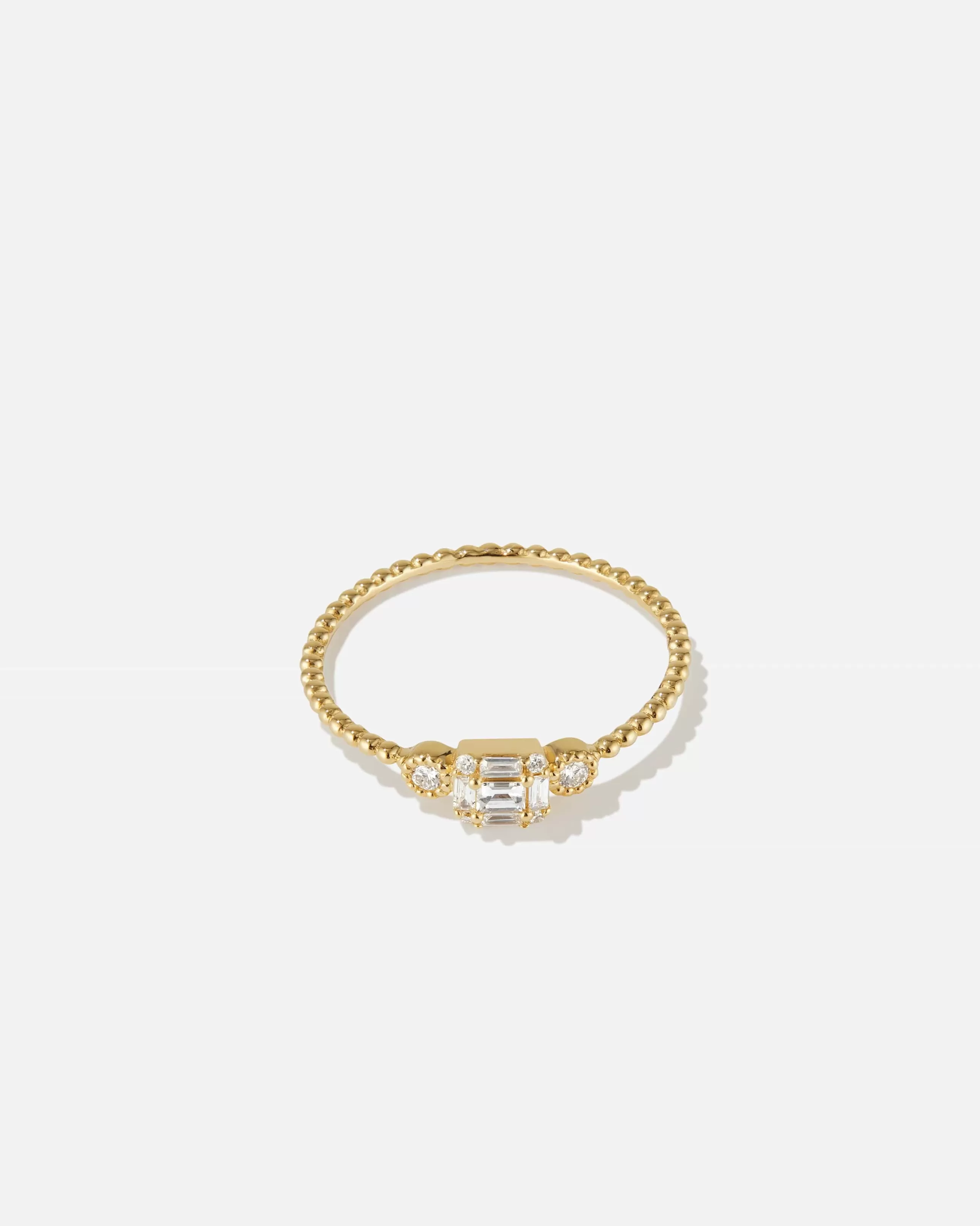 Discount BRUNA The Label Rêve Ring Or jaune 14ct et diamants de laboratoire