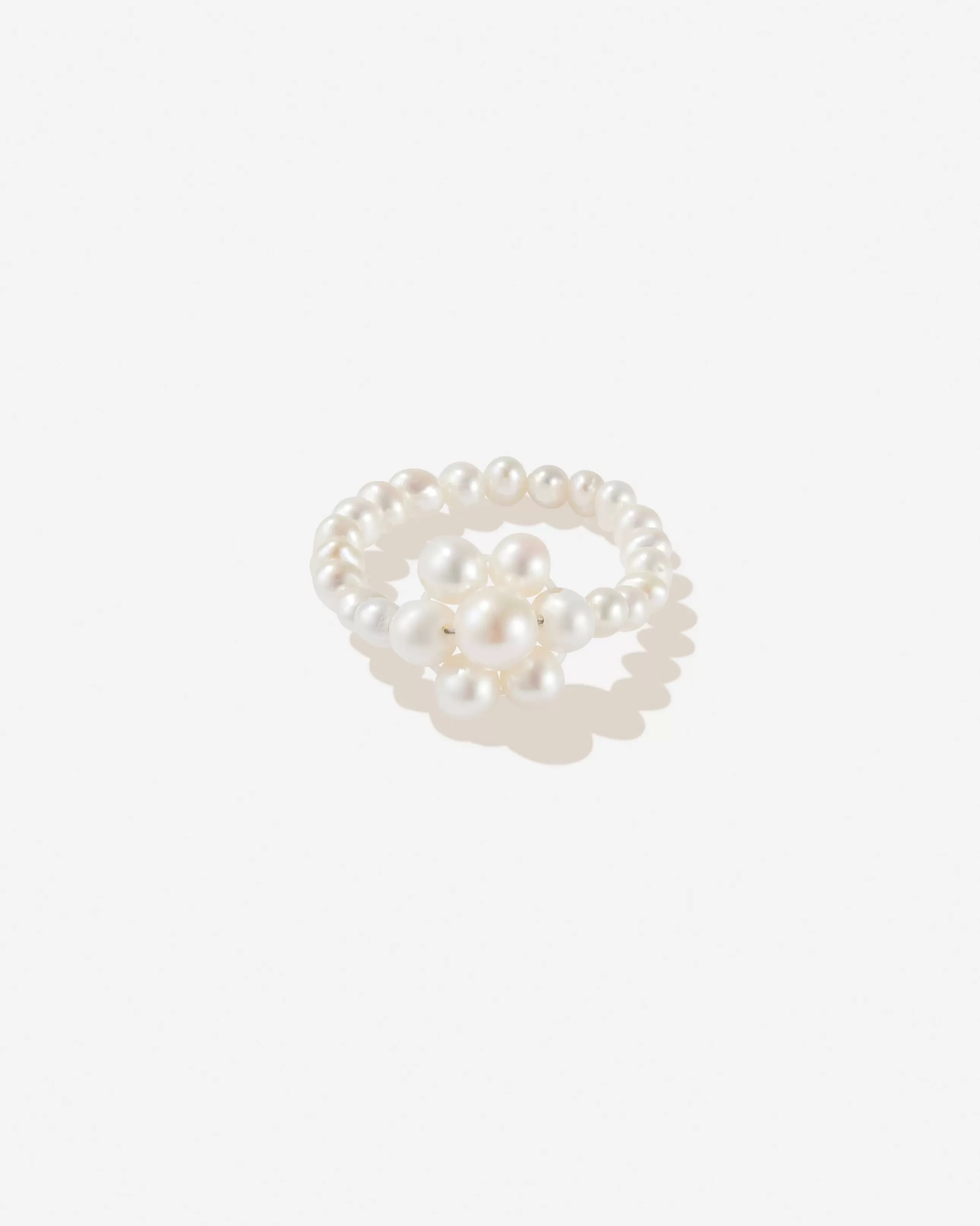 Outlet BRUNA The Label Santorin Ring Or vermeil 18ct et perles