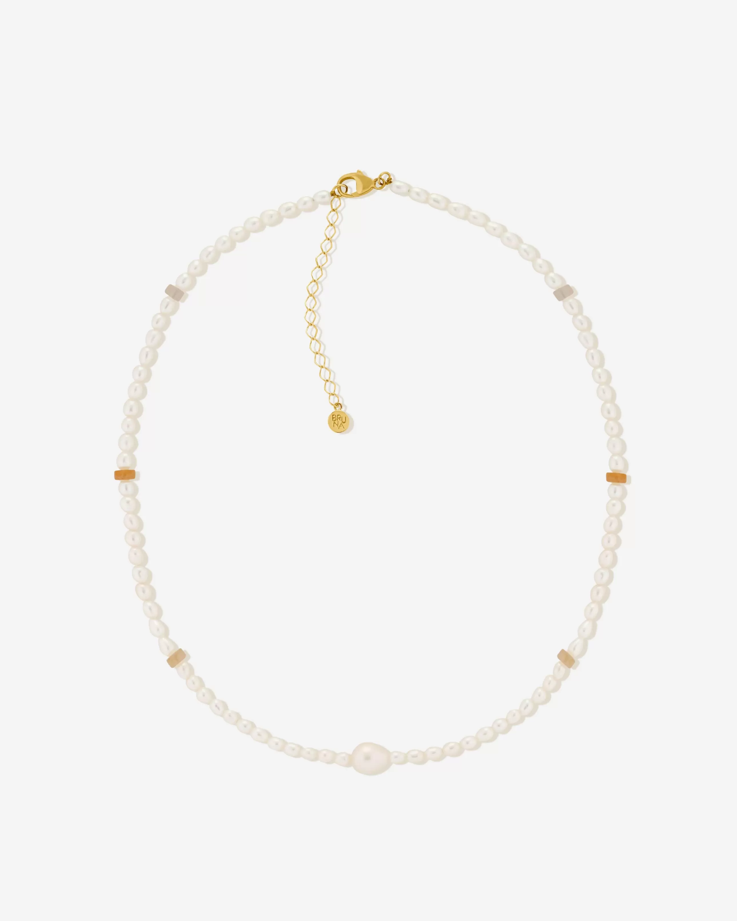 Cheap BRUNA The Label Terra Choker Or vermeil 18ct et perles