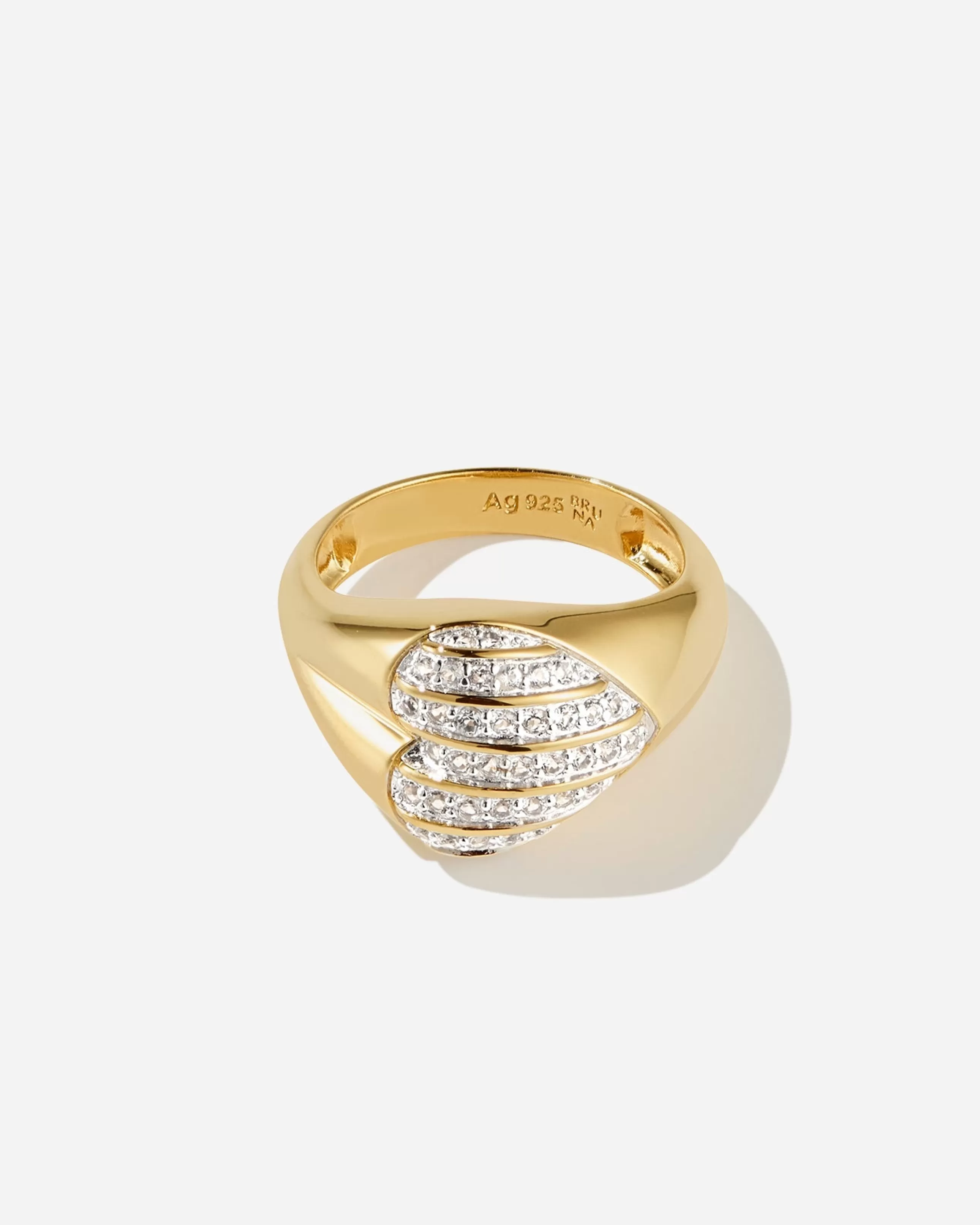 Hot BRUNA The Label Valensole Ring Or vermeil 18ct et pierres