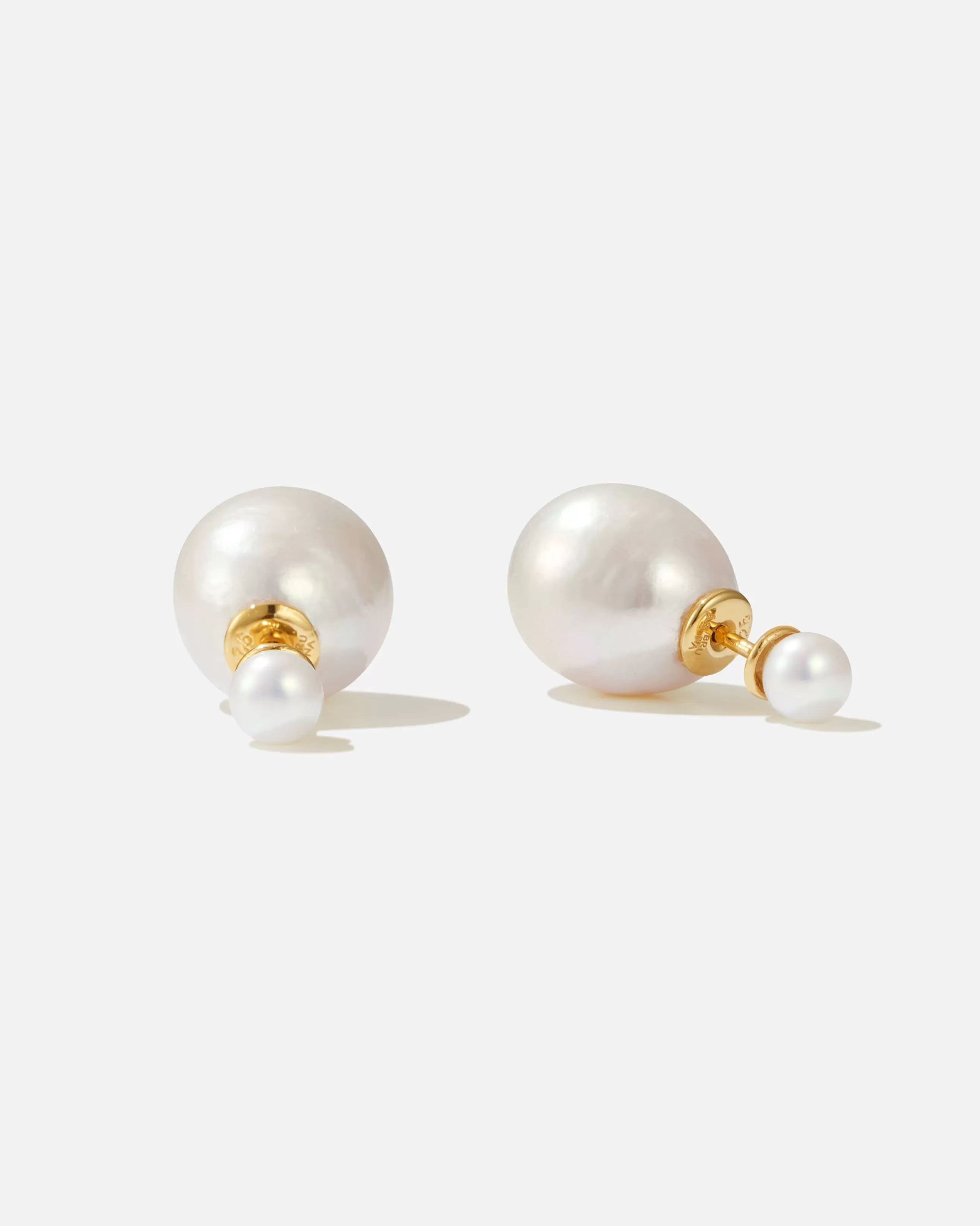 Sale BRUNA The Label Vivo Earrings Or vermeil 18ct et perles